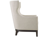 Roswell Beige Wing Back Chair from Steve Silver - Luna Furniture