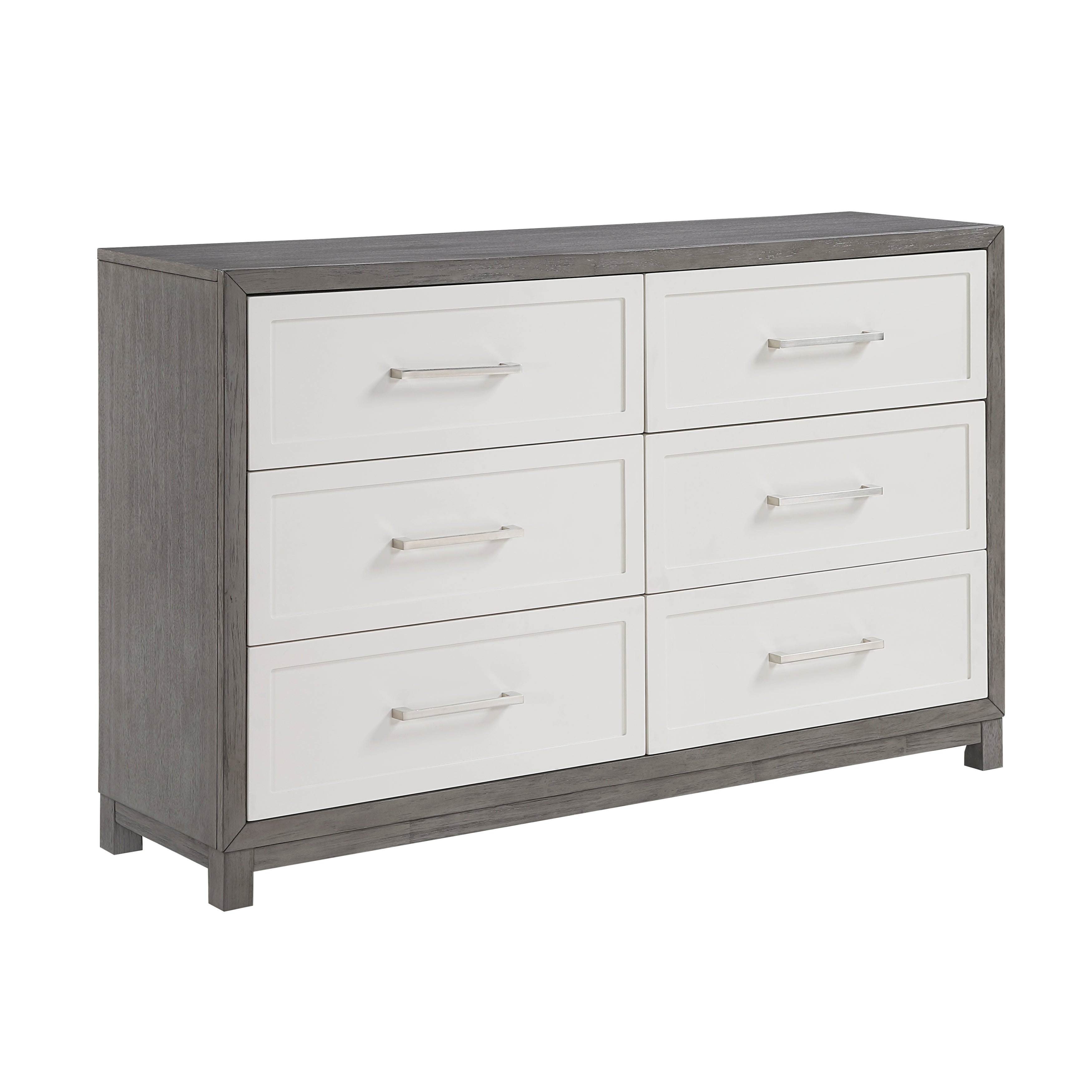 Homelegance Rowan Ivory/Gray Storage Platform Bedroom Set – Luna