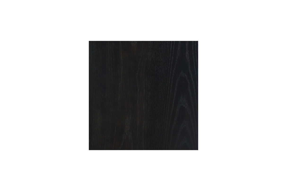 Rowanbeck Gray/Black King Upholstered Panel Bed from Ashley - Luna Furniture