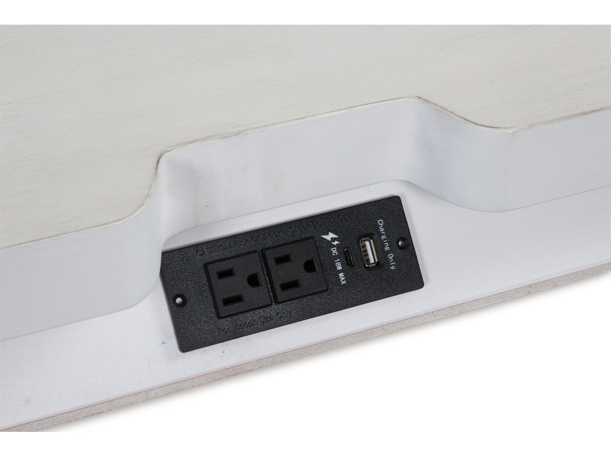 Rowlenstown Antique White Nightstand from Ashley - Luna Furniture