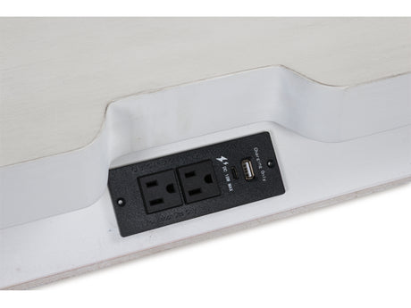 Rowlenstown Antique White Nightstand from Ashley - Luna Furniture