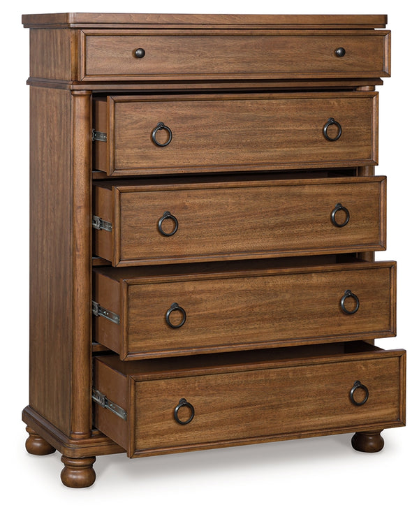 Rowlenstown Brown Chest of Drawers