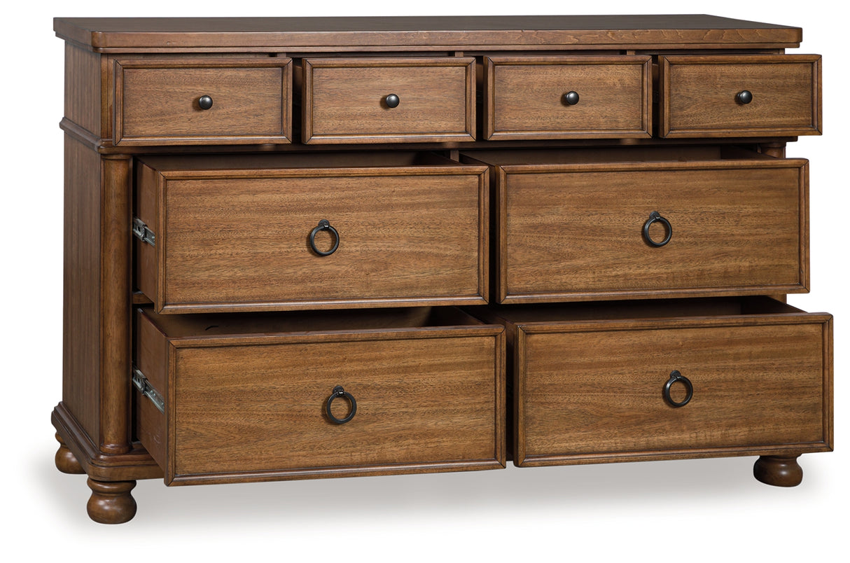 Rowlenstown Brown Dresser from Ashley - Luna Furniture