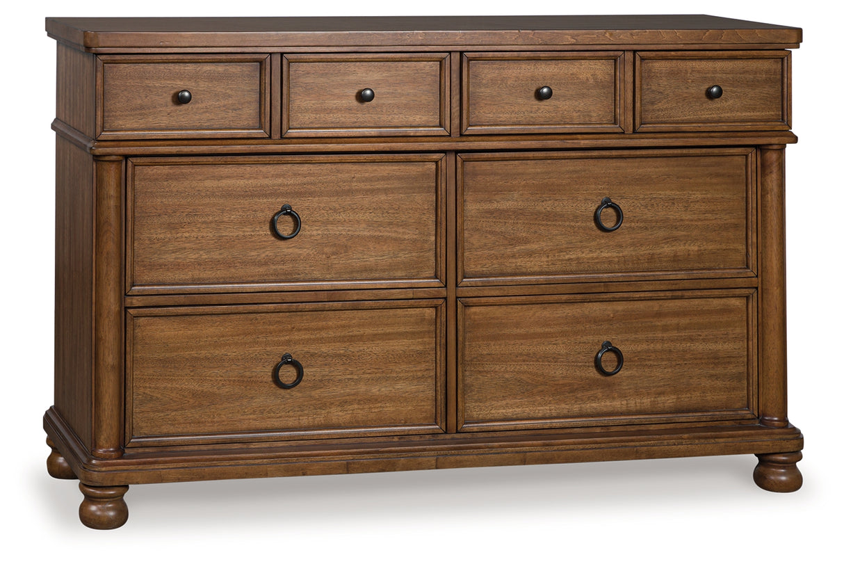 Rowlenstown Brown Dresser from Ashley - Luna Furniture
