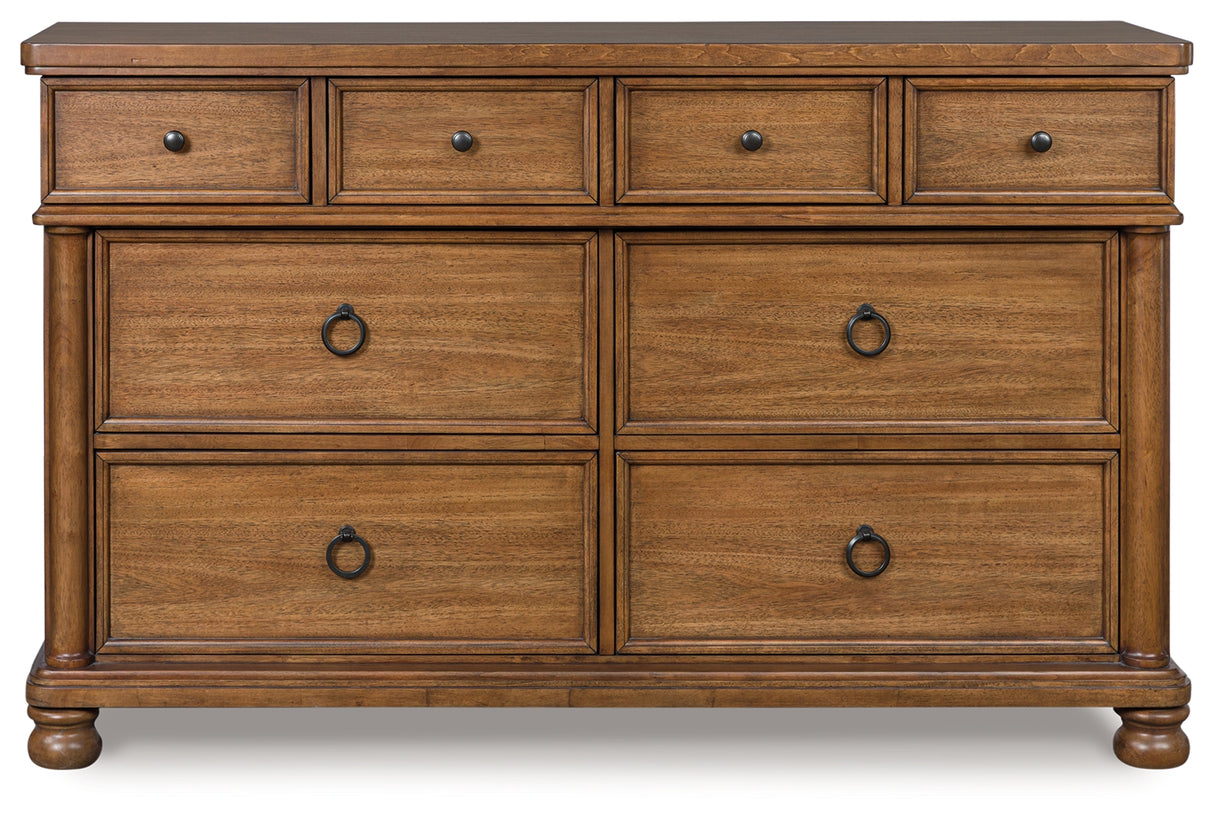 Rowlenstown Brown Dresser from Ashley - Luna Furniture