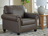 Roxmere Umber Chair from Ashley - Luna Furniture