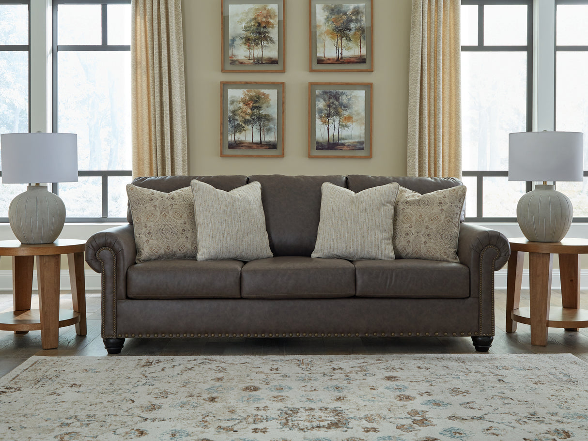 Roxmere Umber Sofa from Ashley - Luna Furniture