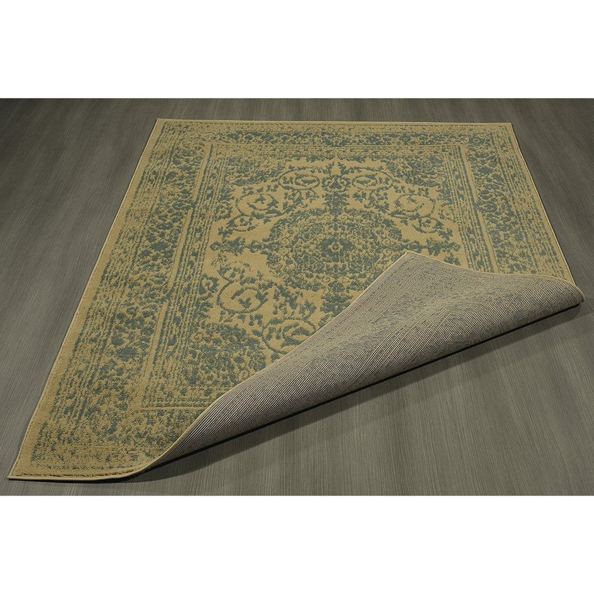 Royal Brown and Green 8X10 Rug from Nova Furniture - Luna Furniture