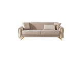 Royal Convertible Sofa in Beige from Furnia - Luna Furniture