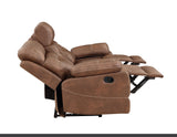 Rudger Chestnut Reclining Sofa from Steve Silver - Luna Furniture