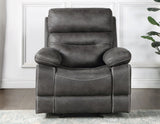Rudger Gray Manual Recliner from Steve Silver - Luna Furniture