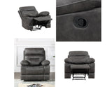 Rudger Gray Manual Recliner from Steve Silver - Luna Furniture