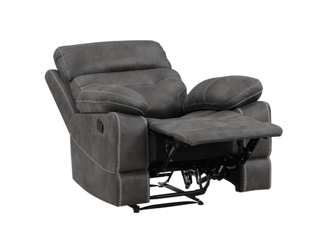 Rudger Gray Manual Recliner from Steve Silver - Luna Furniture