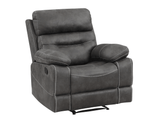 Rudger Gray Manual Recliner from Steve Silver - Luna Furniture