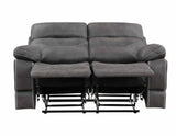 Rudger Gray Manual Reclining Loveseat from Steve Silver - Luna Furniture