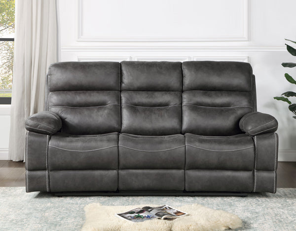 Rudger Gray Reclining Sofa