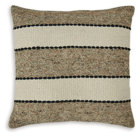 Rueford Brown/Black/Natural Pillow (Set of 4) from Ashley - Luna Furniture