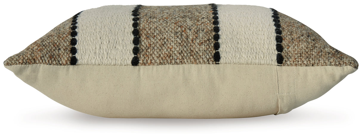 Rueford Brown/Black/Natural Pillow (Set of 4) from Ashley - Luna Furniture