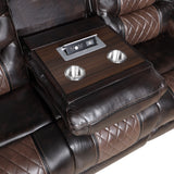 S1988 Phoenix II Brown 3pcs Reclining Set from New Era Innovations - Luna Furniture