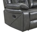 S8098 Concord (LT.Grey) 3pcs Reclining Sofa, Loveseat & Recliner from New Era Innovations - Luna Furniture