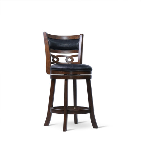 Savor Brown Swivel Counter Height Chair, Set of 2 from Homelegance - Luna Furniture