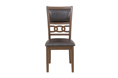 Savor Brown 5-Piece Dining Set from Homelegance - Luna Furniture