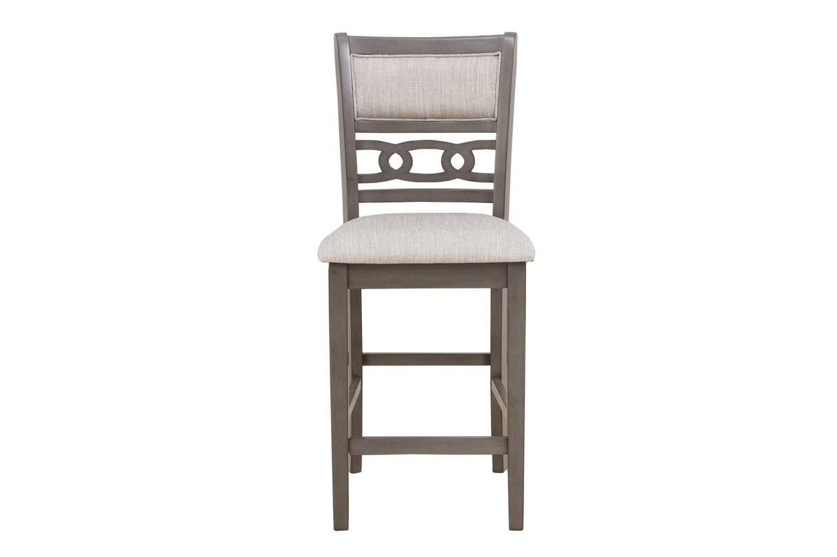 Savor Gray 5-Piece Counter Height Set from Homelegance - Luna Furniture