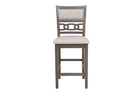 Savor Gray 5-Piece Counter Height Set from Homelegance - Luna Furniture