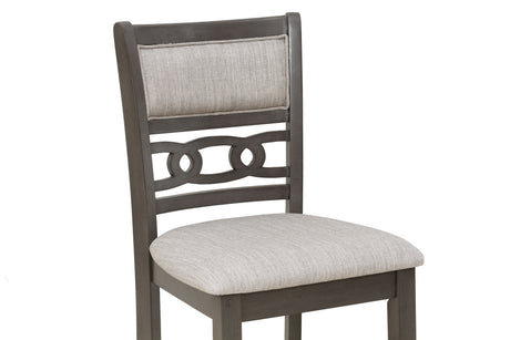 Savor Gray 5-Piece Counter Height Set from Homelegance - Luna Furniture