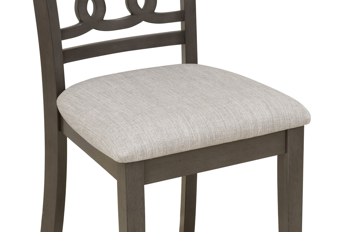 Savor Gray 5-Piece Dining Set from Homelegance - Luna Furniture