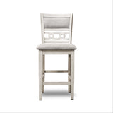 Savor White 5-Piece Counter Height Set from Homelegance - Luna Furniture