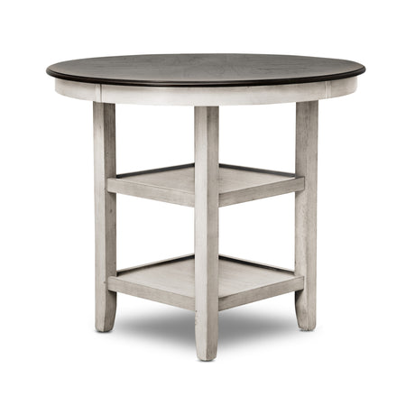 Savor White 5-Piece Counter Height Set from Homelegance - Luna Furniture