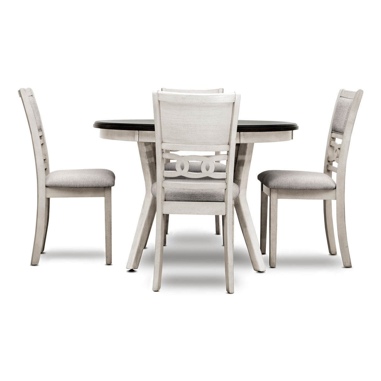 Savor White 5-Piece Dining Set from Homelegance - Luna Furniture