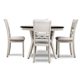 Savor White 5-Piece Dining Set from Homelegance - Luna Furniture