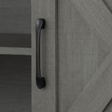 Garibaldi Brown/Gray TV Stand from Furniture of America - Luna Furniture