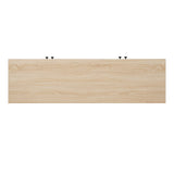 Idanha Natural TV Stand from Furniture of America - Luna Furniture