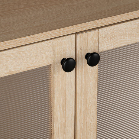 Idanha Natural TV Stand from Furniture of America - Luna Furniture