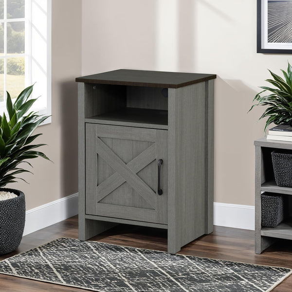 Garibaldi Brown/Gray Side Table