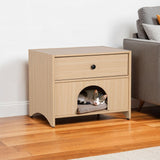 Chiloquin Natural Side Table from Furniture of America - Luna Furniture