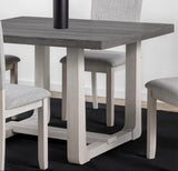Sauro Gray Dining Table from Furniture of America - Luna Furniture