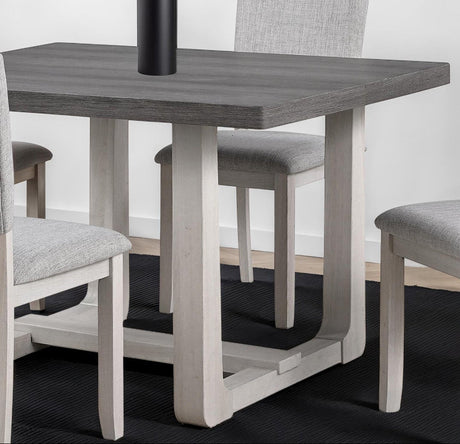Sauro Gray Dining Table from Furniture of America - Luna Furniture