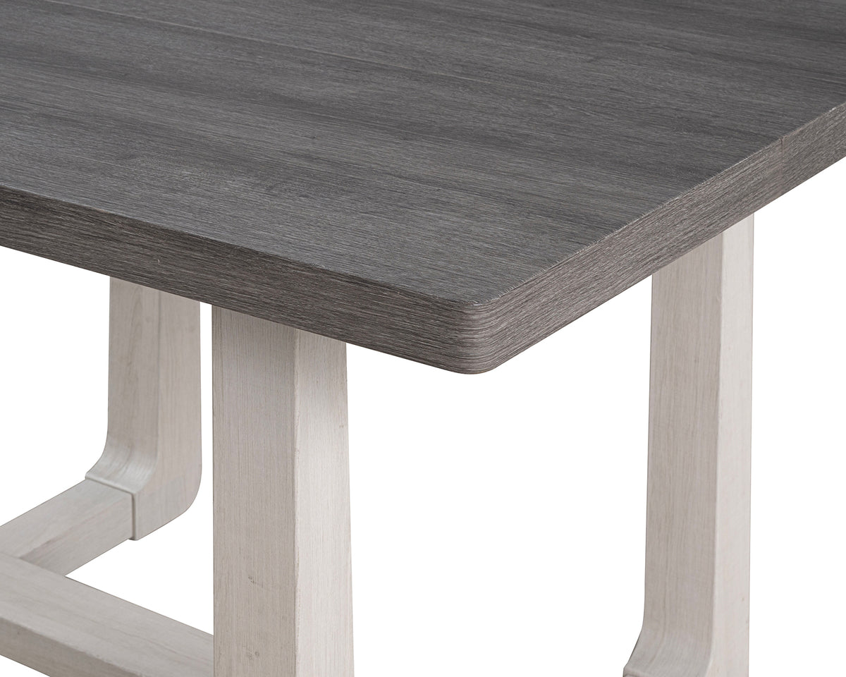 Sauro Gray Dining Table from Furniture of America - Luna Furniture