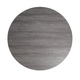 Oberto Gray Round Dining Table from Furniture of America - Luna Furniture
