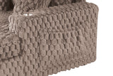 Ferryhill Light Brown 2-Arm Chaise from Furniture of America - Luna Furniture