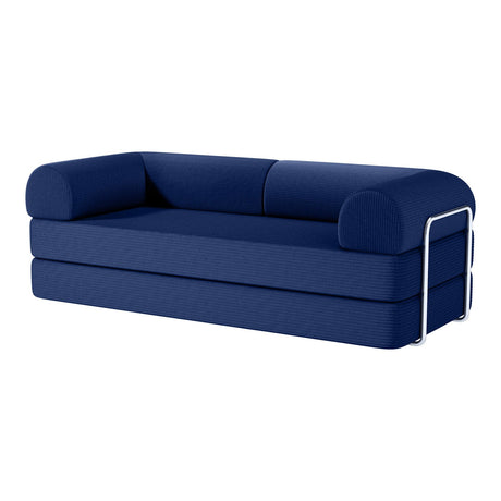 Perri Blue 79" Compressed Sofa from Furniture of America - Luna Furniture