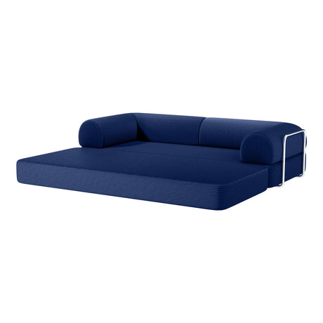 Perri Blue 79" Compressed Sofa from Furniture of America - Luna Furniture