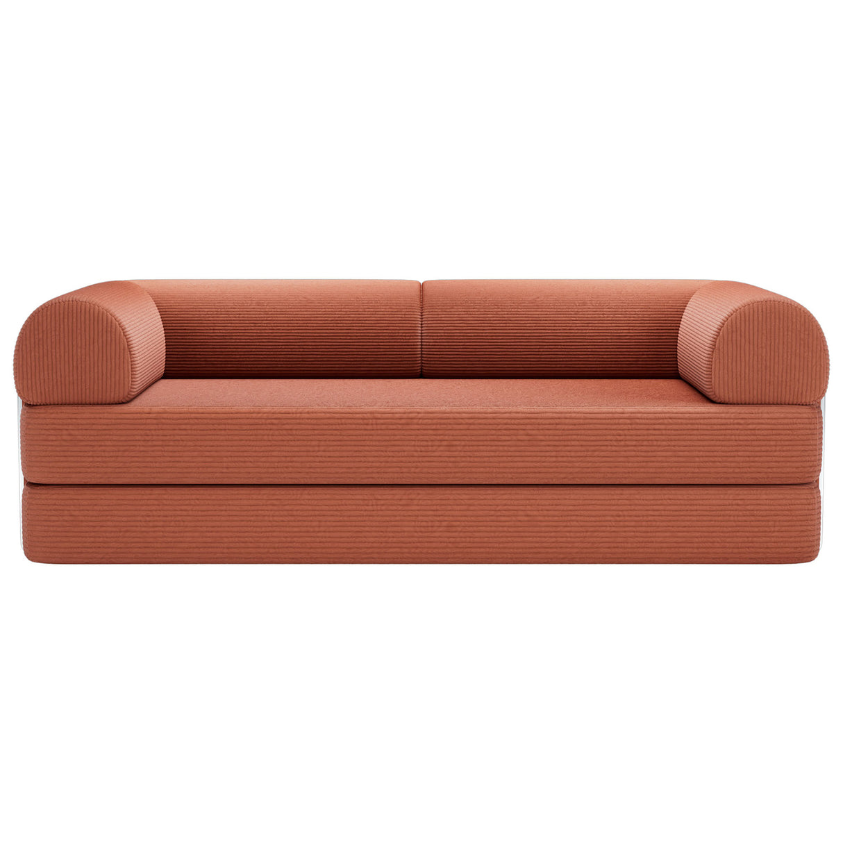 Perri Rustic Brown 79" Compressed Sofa from Furniture of America - Luna Furniture