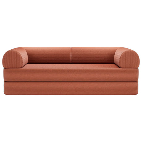 Perri Rustic Brown 79" Compressed Sofa from Furniture of America - Luna Furniture