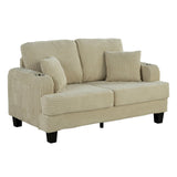 Moretaine Beige Loveseat from Furniture of America - Luna Furniture