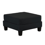 Moretaine Black Storage Ottomen from Furniture of America - Luna Furniture